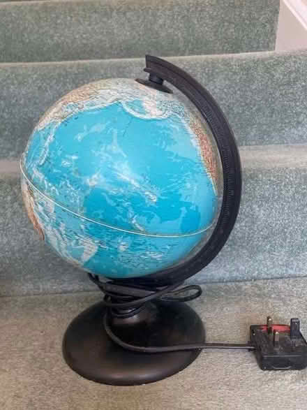 Photo of free Plastic, light-up globe (Pooley Green TW20) #1