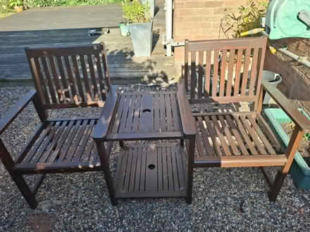Photo of free Garden Jack and Jill bench (WR14 Malvern) #1
