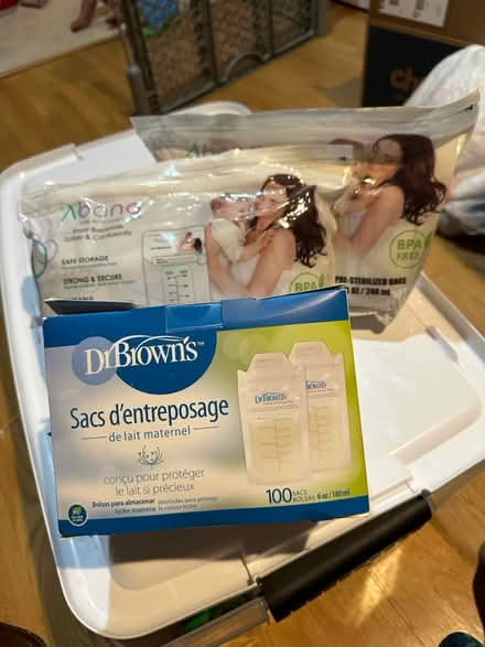Photo of free Breastmilk storage bags (Silver spring) #1