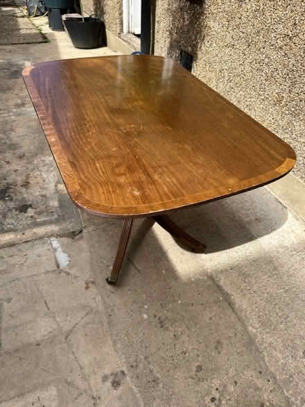 Photo of free Victorian dining table (Worcester Park) #2