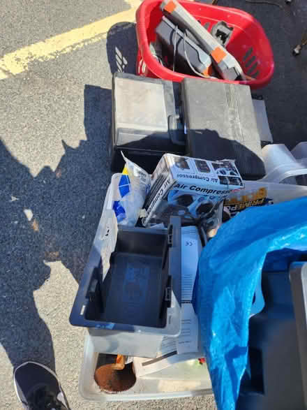 Photo of free X3 Large Tubs of Tools (L23 6XS) #2