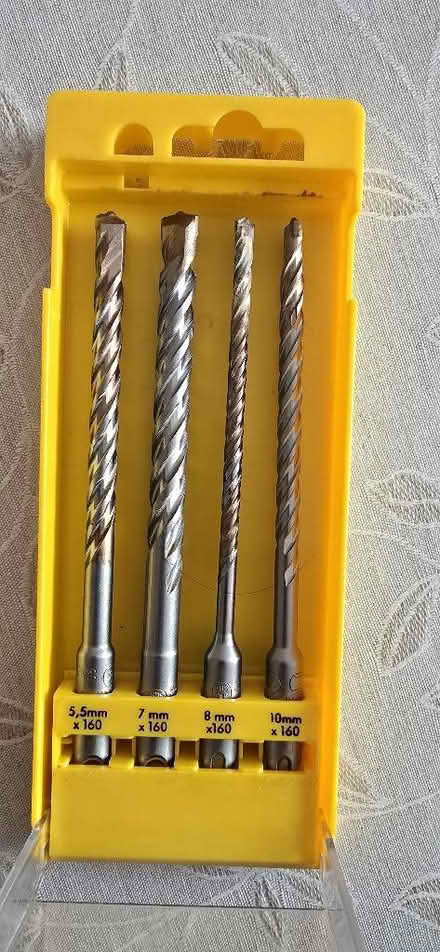 Photo of free SDS masonry drill bit set. (Manor Park Estate SG6) #2