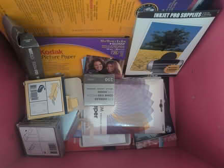 Photo of free Bag of photo paper & photo tape (Donnington Bridge OX4) #1