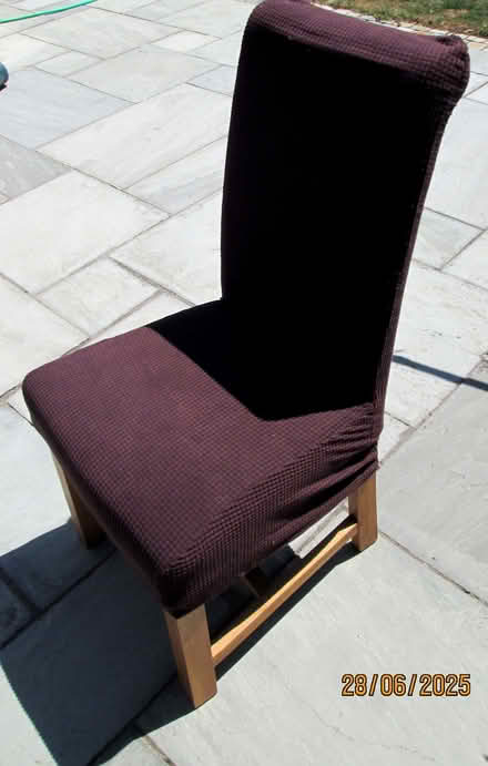 Photo of free 2 wooden chairs (Rose Green PO21) #1