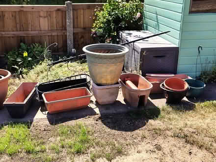 Photo of free Patio tubs and plant pots (Hall Green B28) #3