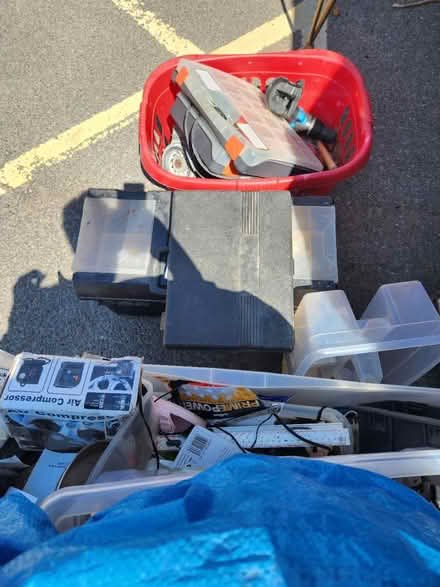 Photo of free X3 Large Tubs of Tools (L23 6XS) #1