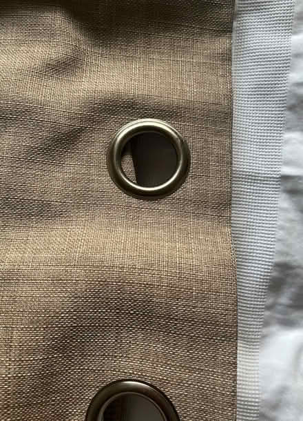 Photo of free Pair of eyelet curtains (Southhouse EH17) #2