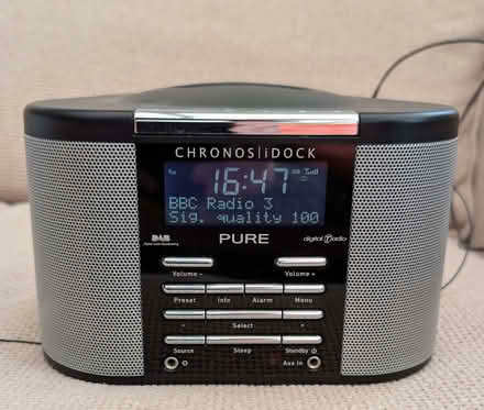 Photo of free Pure Cronos iDock DAB FM radio (Southport PR8) #1