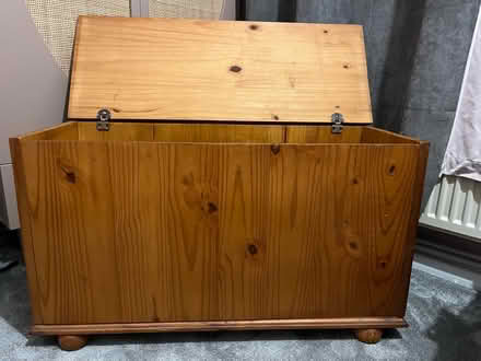 Photo of free Solid pine blanket box (Kemsing TN15) #3