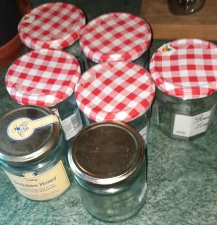 Photo of free Empty jam and honey jars (Woodley RG6) #1