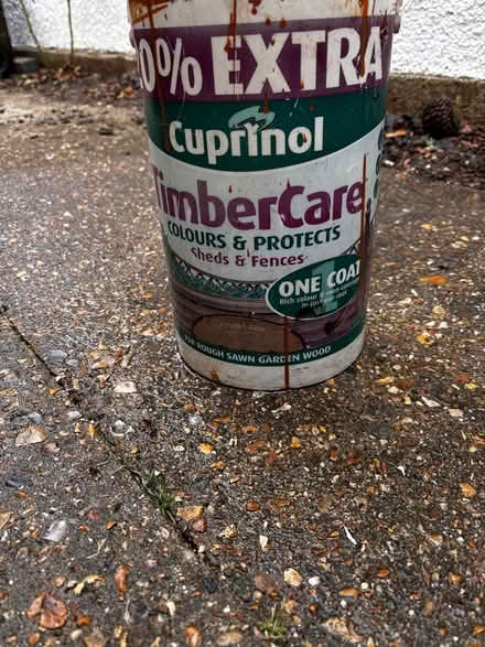 Photo of free Cuprinol autumn gold (Ashford, Surrey TW15) #1
