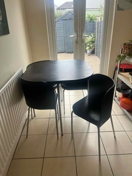 Photo of free Kitchen table with 4 chairs (South county Dublin) #3