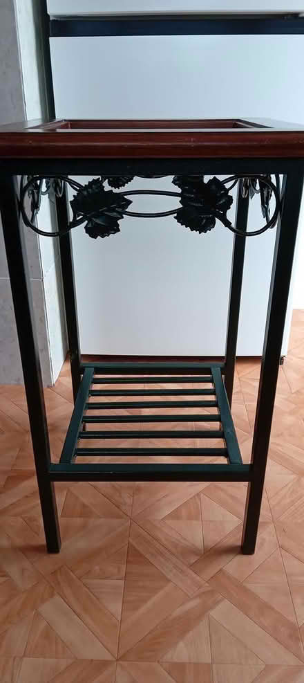 Photo of free small metal and wood table (Orpington BR5) #1