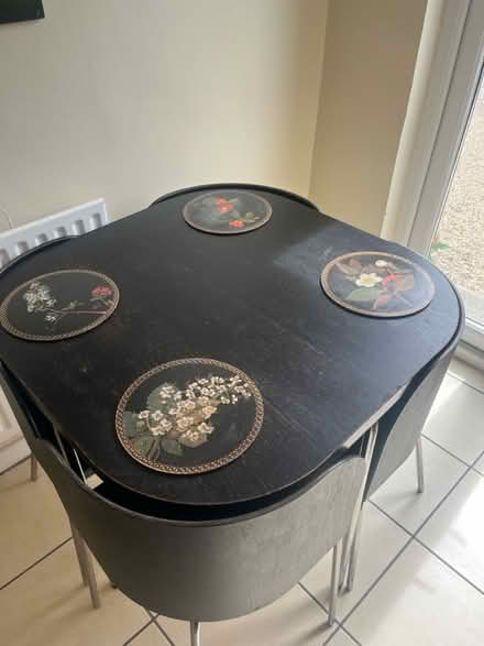 Photo of free Kitchen table with 4 chairs (South county Dublin) #1