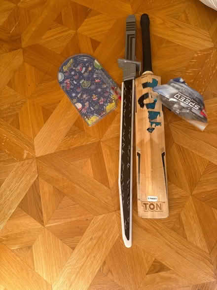 Photo of free Cricket bat and toys (Wimbledon SW19) #1