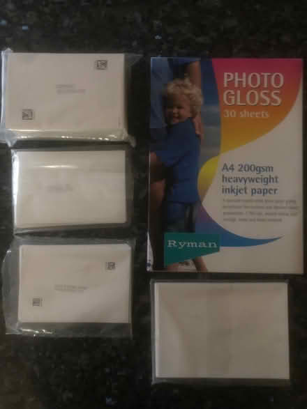 Photo of free Photo printing paper selection (Talybont on Usk LD3) #1