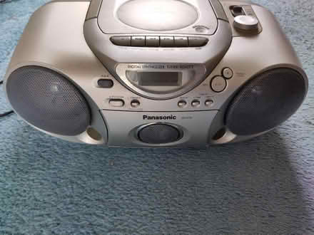 Photo of free Panasonic CD player/radio (Morpeth, NE61) #3