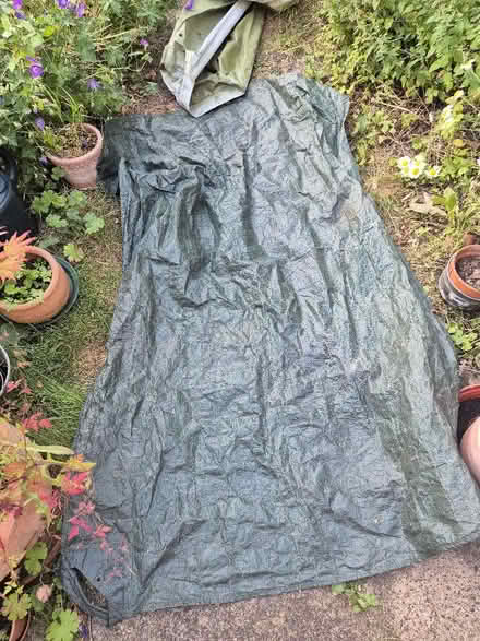 Photo of free Green tarpaulin (Iffley Road OX4) #1
