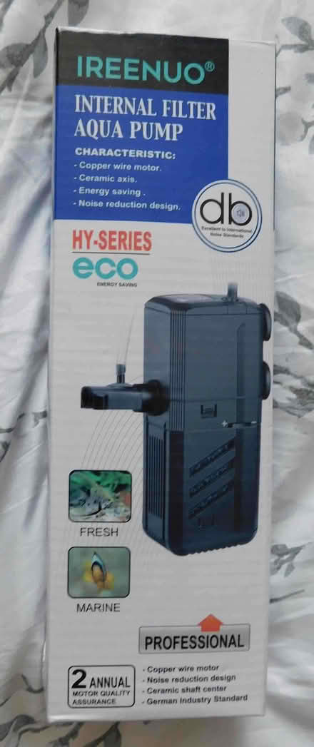 Photo of free Fish Tank Pump, New, Unused. (Grays RM17) #1