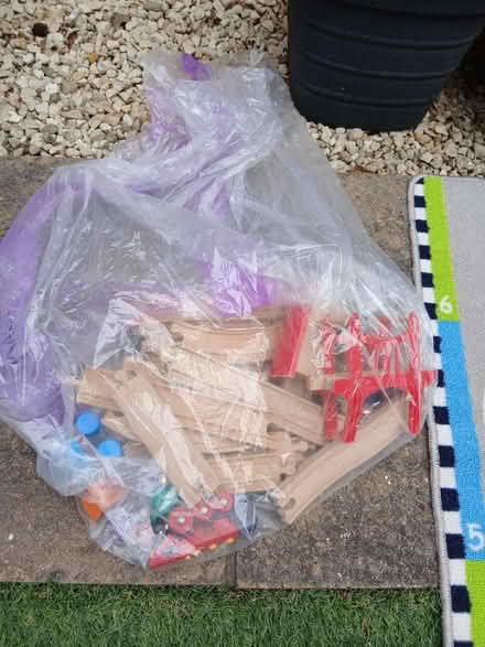 Photo of free Wooden train toy (Whiteley PO15) #1