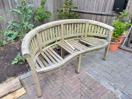 Photo of free Teak bench restoration (Headington OX3) #1