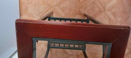 Photo of free small metal and wood table (Orpington BR5) #3