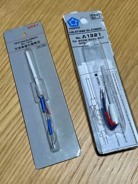 Photo of free Soldering iron elements (Hakko type, 24V) (Reepham NR10) #1