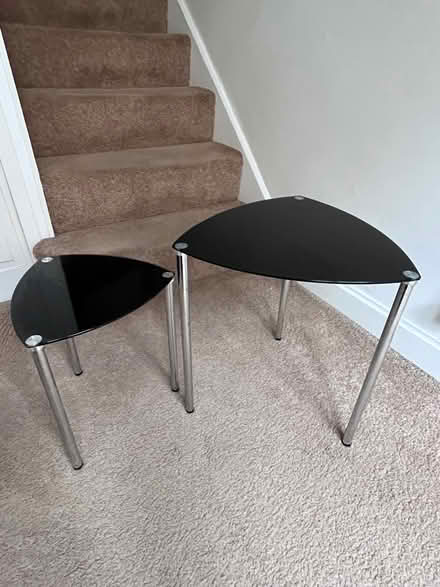 Photo of free 2 small glass tables (West End LA3) #2