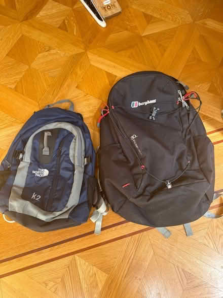 Photo of free 2 backpacks (Wimbledon SW19) #1