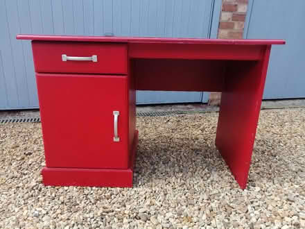 Photo of free Children's wooden desk (Allington NG32) #1