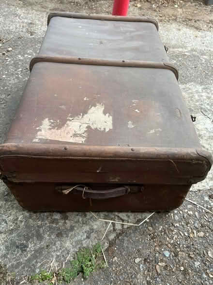 Photo of free 2 vintage suitcases (Bletchingley RH1) #1