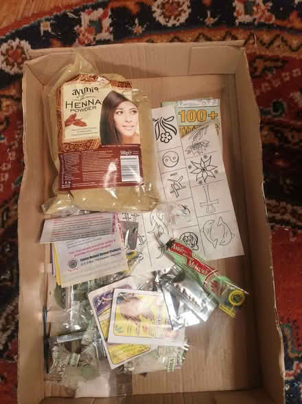 Photo of free Mixed Lot of Henna Products (Breadsall DE21) #1