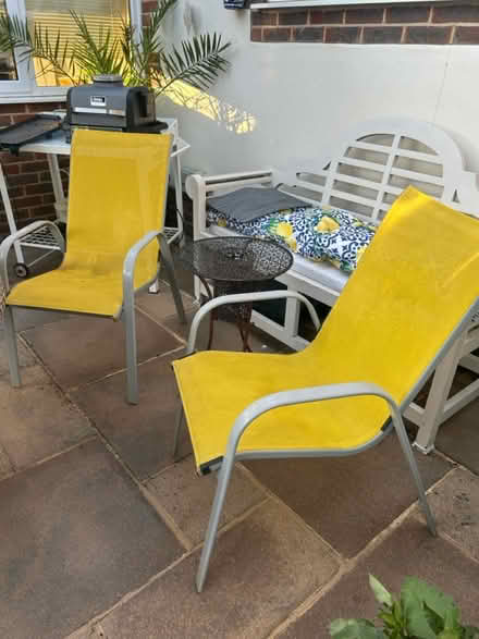 Photo of free Set of garden chairs (GU1) #2