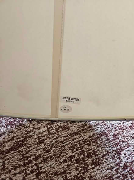 Photo of free Plain light beige light shade (E15 1HB) #4