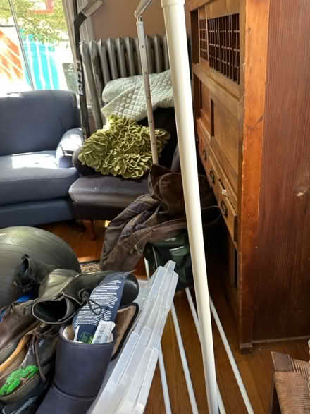 Photo of free Garment rack (Brookline Village) #1