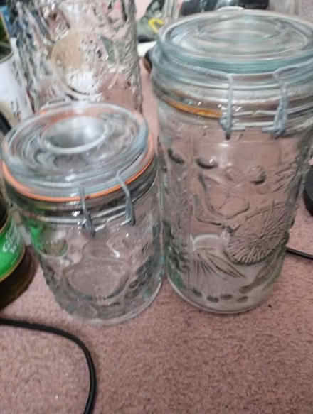Photo of free Glass Storage Jars (Whitehall) #2