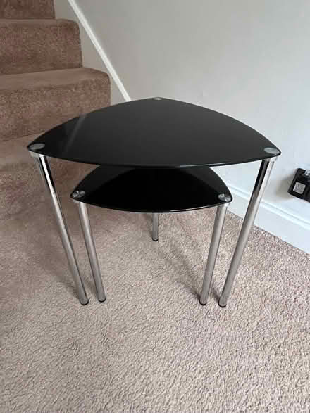 Photo of free 2 small glass tables (West End LA3) #1