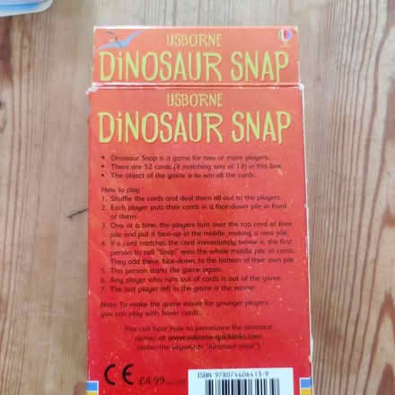 Photo of free 52 Dinosaur Snap Cards (Knighton LE2) #2