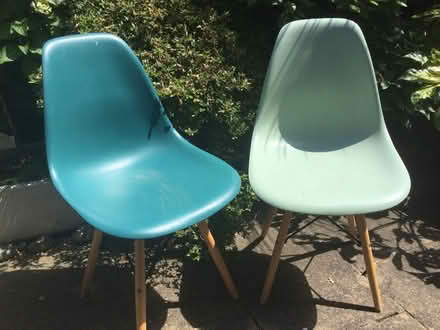 Photo of free 2 Ikea chairs adult size (KT23 Great Bookham) #1