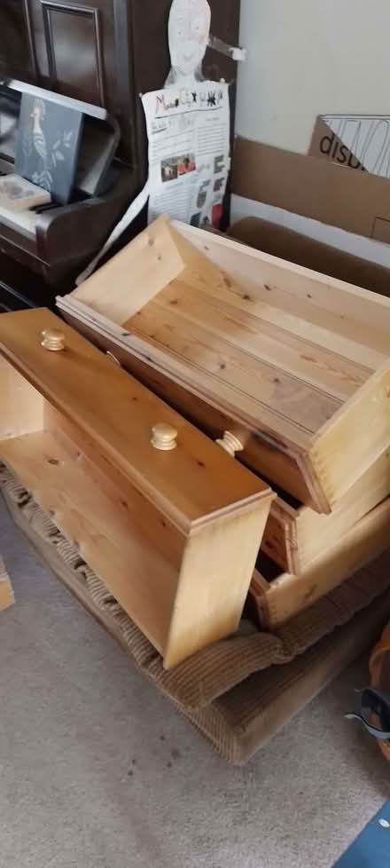 Photo of free Solid pine chest of drawers 3+2 (Cold Harbour OX1) #2