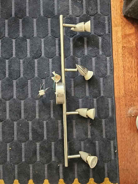 Photo of free 4-light fitting with LED bulbs (E15 1HB) #1