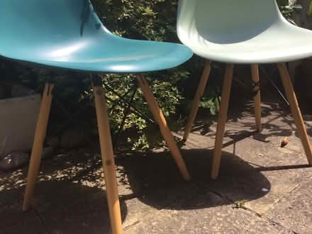 Photo of free 2 Ikea chairs adult size (KT23 Great Bookham) #2