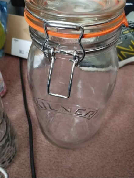 Photo of free Glass Storage Jars (Whitehall) #3