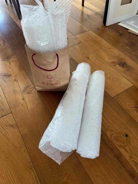Photo of free Bubble wrap pieces (Chalk Farm NW3) #2