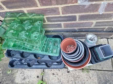 Photo of free Plastic garden plant pots (Woking GU22 9) #2