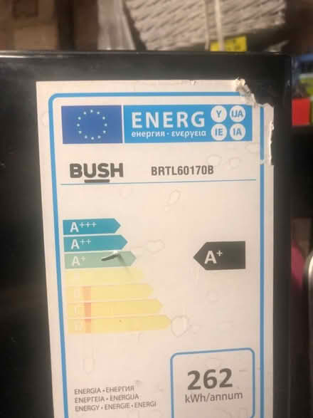 Photo of free Bush BRTL60170B Fridge/Freezer (BR3) #1