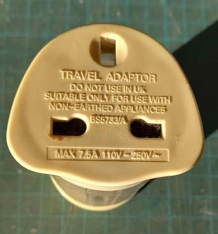 Photo of free Mains Power Travel Adaptors (CT2) #1