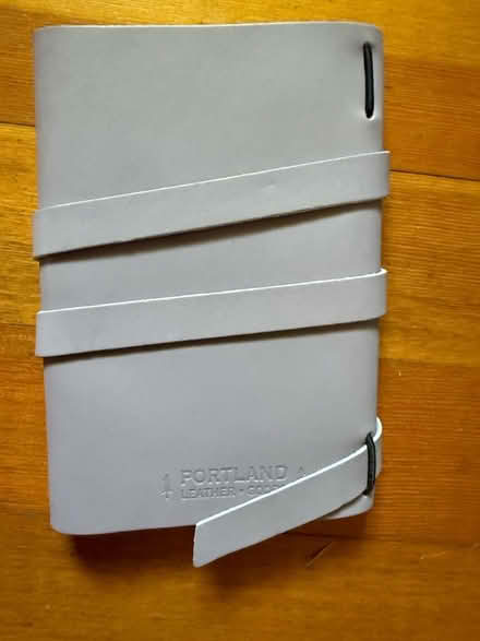 Photo of free Leather bound journal (San Jose Burbank Area) #2