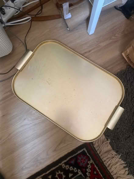 Photo of free Metal serving tray (Petworth/Columbia Heights) #1