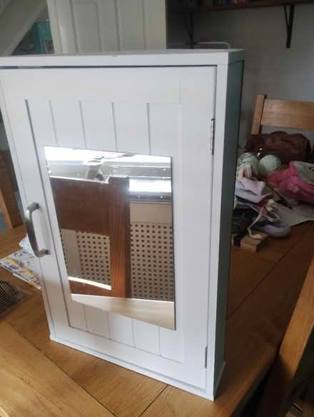 Photo of free Bathroom corner cabinet and mirror (CO12) #1